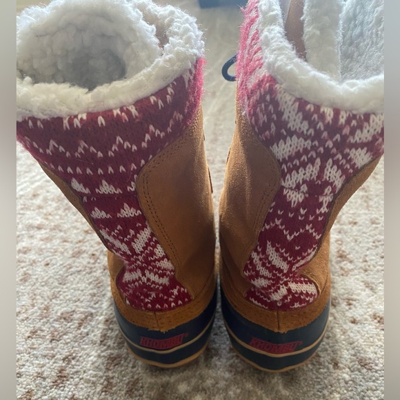 Khombu Women Snow Boots Size 7.5 - Picture 2 of 4